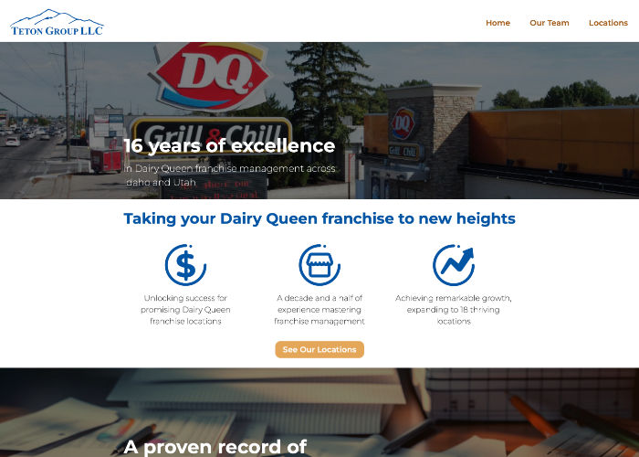 Teton Group, LLC website